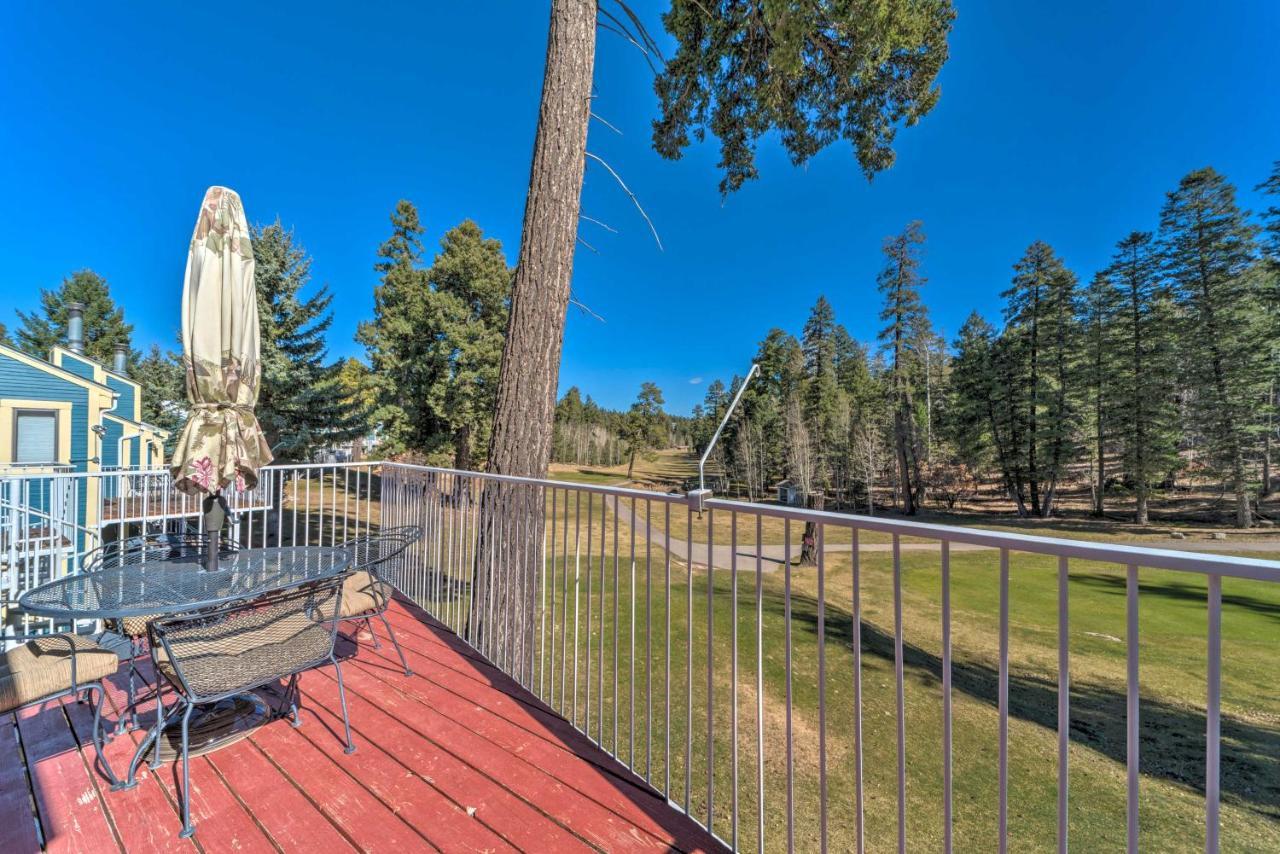 Cloudcroft Townhome With Deck - 1 Mi To Burro Ave! Exterior photo