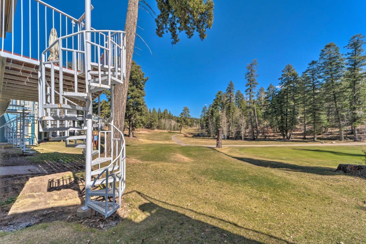 Cloudcroft Townhome With Deck - 1 Mi To Burro Ave! Exterior photo