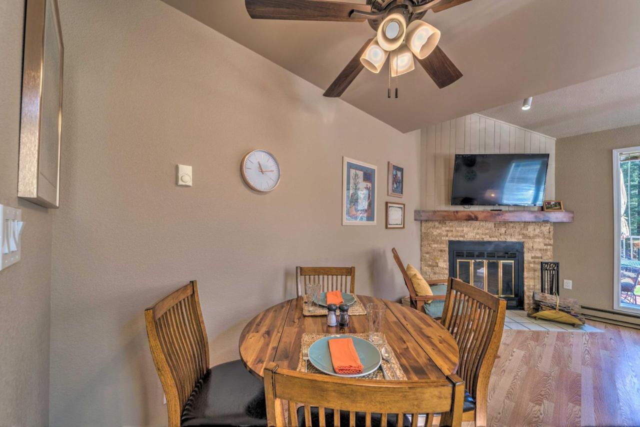Cloudcroft Townhome With Deck - 1 Mi To Burro Ave! Exterior photo