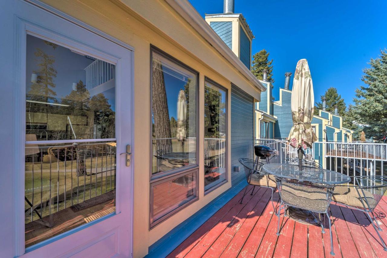 Cloudcroft Townhome With Deck - 1 Mi To Burro Ave! Exterior photo